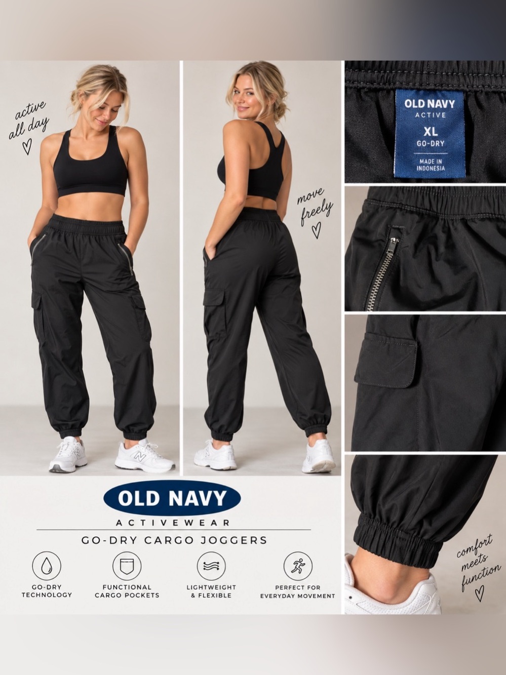 Old navy Go dry active jogger